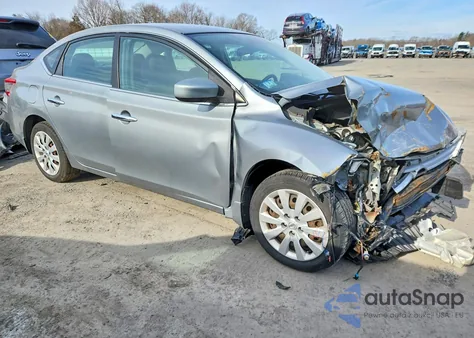 2013 Nissan Sentra S из США, поврежденный, VIN 3N1AB7AP6DL798504